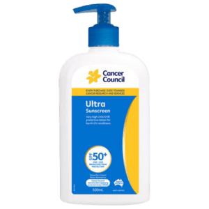 CANCER COUNCIL SPF50+ Ultra Sunscreen Pump 500mL