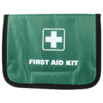 AEROBAG Green Fold-Over First Aid Bag 21.5 x 4.5 x 15.5cm