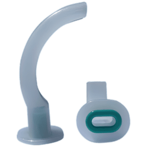 Green Small Sterile Guedel Airway Size 2 (ISO 8.0)
