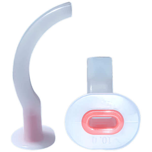 Red Adult Sterile Guedel Airway Size 4 (ISO 10.0) | Aero Healthcare