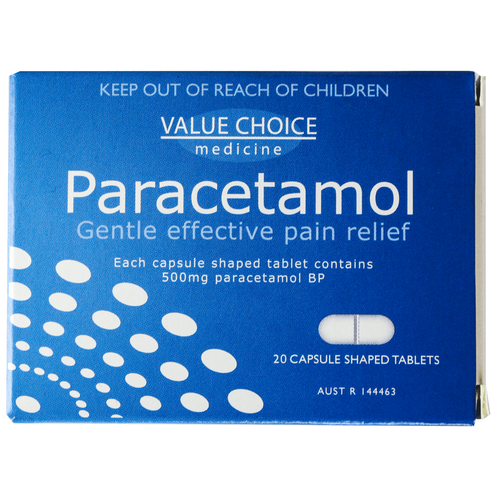 paracetamol capsules