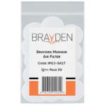 BRAYDEN Manikin Air Filter - Adult Pack/50
