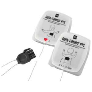 LifePak RTS electrodes with QUIK-COMBO connector – Pediatric (for LP12, LP15 & LP20)
