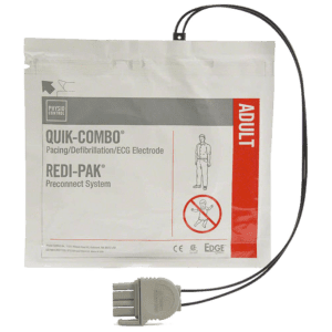 LIFEPAK Quik-Combo Redi-Pak Electrodes – Adult (for LP1000, LP12, LP15 & LP20E)