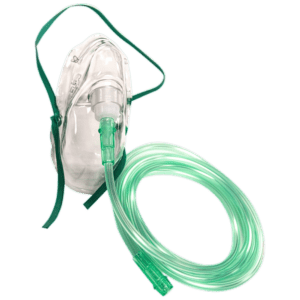 Oxygen Therapy Mask with 2M Tubing – Adult