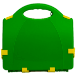 AEROCASE Medium Green and Yellow Neat Plastic Case