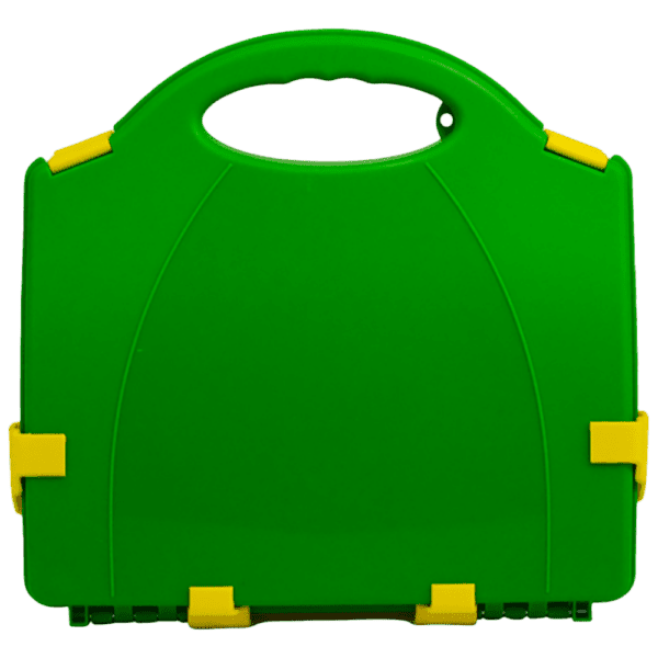 AEROCASE Medium Green and Yellow Neat Plastic Case