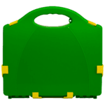AEROCASE Medium/Large Green and Yellow Neat Plastic Case