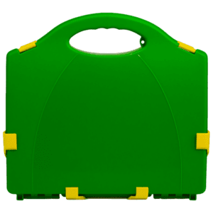 AEROCASE Medium/Large Green and Yellow Neat Plastic Case
