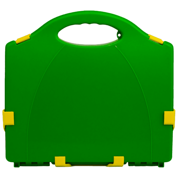 AEROCASE Medium/Large Green and Yellow Neat Plastic Case