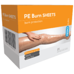 AEROBURN Polyethylene Burn Sheet 60 x 90cm Box/25