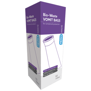 AEROWASTE Bio-Waste Vomit Bag 1500ml Box/50