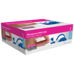 AEROTAPE White Microporous Paper Tape with Dispenser 1.25cm x 9.1M Box/12
