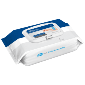 AEROWIPE 75% Isopropyl Alcohol Surface Wipes Pouch/60