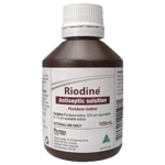 RIODINE 10% Povidone Iodine Solution Bottle 100ml