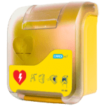 CARDIACT Alarmed AED Cabinet (Yellow)