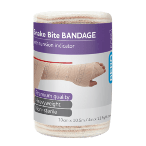 AEROFORM Snake Bite Bandage with Indicator 10cm x 10.5M Wrap/12
