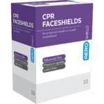 AEROSHIELD Disposable Face Shield in Sachet  Box/10