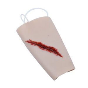 TRAUMASIM Wearable Jagged Laceration – Forearm – w/ Bleeding Capacity