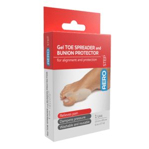 AeroStep™ Gel Toe Spreader and Bunion Protector 1pk