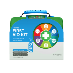 AEROKIT 3 Series First Aid Kit Softpack Green