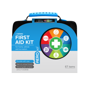 AEROKIT 3 Series First Aid Kit Softpack Black