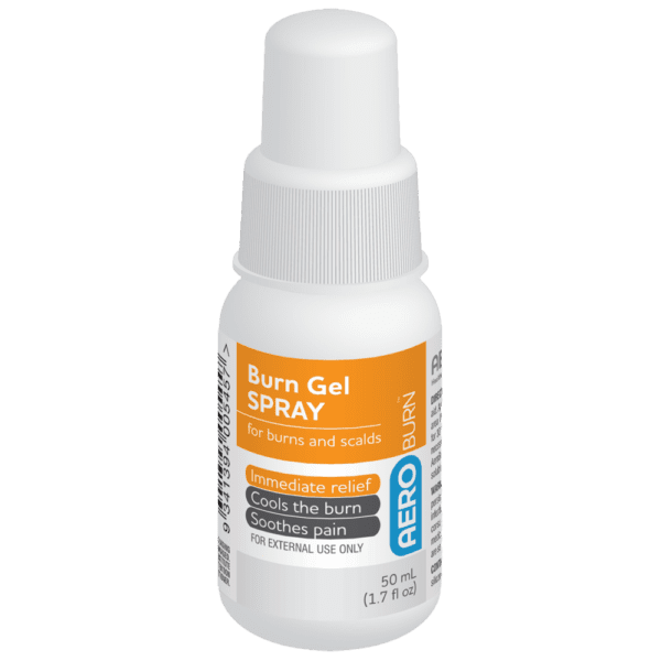 AEROBURN Burn Gel Spray Bottle 50ml - Customers also search for: BURNSHIELD 550081 BURNSHIELD Hydrogel Spray,Livingstone LIVBURN50 Livingstone Burncare Cool Spray,for Instant Pain Relief of Burns,Scalds,Sunburns,Non Aerosol,Reusable Sprayer,Sterile,50ml,Each,Medique 22502 Burn 2 oz Pump Spray,Trafalgar 875155 BURNAID BURN GEL SPRAY 50ML,10501005 Burnaid Gel Spray 50ml