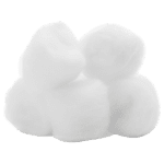 Sterile Large Cotton Balls (50 packs of 5) bag/250