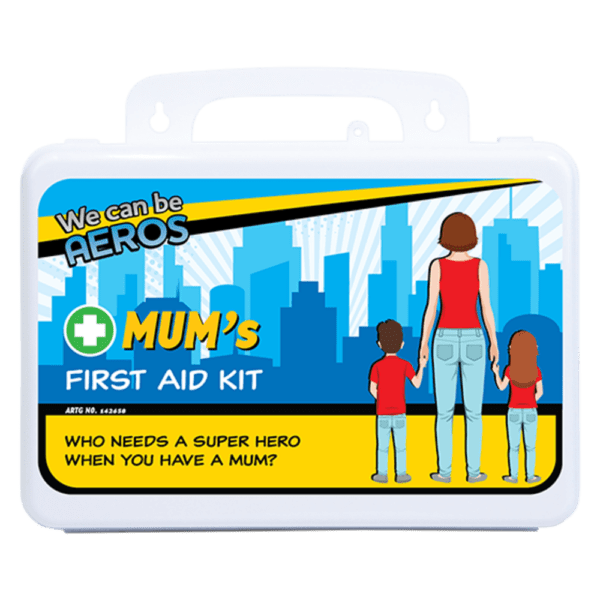 MUM’S 2 Series Plastic Waterproof First Aid 21 x 7.5 x 13cm