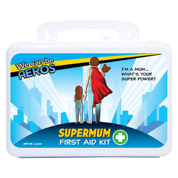 SUPERMUM 2 Series Plastic Waterproof First Aid 21 x 7.5 x 13cm