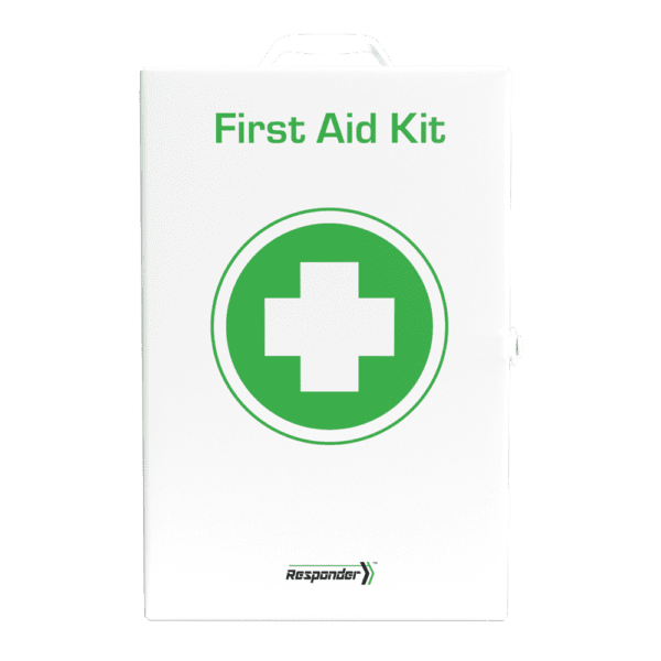 RESPONDER 4 Series Metal Tough First Aid Kit 24.5 x 12 x 38.5cm - Customers also search for: First Aid Kits Australia K2100ME K2100ME Small Office Wall-mount First Aid Kit,First Aid Kits Australia K700 K700,Livingstone FAKCONAMC Livingstone Construction First Aid Kit,Class A,Complete Set In Metal Case,for 1-25 people,Livingstone FAKQLDLOWM Livingstone Queensland Low Risk First Aid Kit,Livingstone FAKVICSMC Livingstone VIC Standard First Aid Kit,for 1-25 people in High Risk or 11-99 people in Low Risk,Livingstone FAKWALOWMC Livingstone Western Australia Low Risk First Aid Kit,Trafalgar 876478 WM1 Workplace First Aid Kit - Wall Mount (Metal Case),Trafalgar 876479 Workplace First Aid Kit - Wall Mount (Plastic Case),FAR210 R2 Workplace Response First Aid Kit,Metal Wall Mount,A39343 Trafalgar National Workplace First Aid Kit Wall Mounted ABS Plastic,A35233 Trafalgar Workplace First Aid Kit Metal Wall Mount Value Range,1W-C F.A.KIT: COMPLETE NATIONAL (C) WORKPLACE WALLMOUNT METAL CASE,20110099 Brenniston National Standard Industrial Medium Risk First Aid Kit,20101104 Brenniston Medium Risk Workplace First Aid Kit,20201100 Brenniston Medium Risk Workplace First Aid Kit Plastic Cabinet,873849 National Workplace First Aid Kits - Wall Mount (Plastic Case),873850 National Workplace First Aid Kits - Wall Mount (Metal Case)