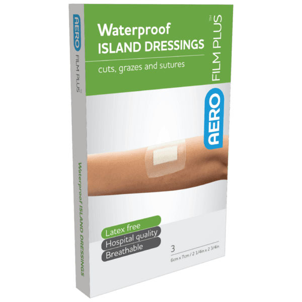 AEROFILM PLUS Waterproof Island Dressing 6 x 7cm Box/3 - Customers also search for: AsGUARD Clear + ISC001 AsGUARD Clear + Film Island Dressing,Sentry SAGISC001 AsGUARD Clear Plus Island Film Dressing,4 x 5cm,Sterile,ISC001,50 per Box,Sentry ISC001,13070017 Bodichek Waterproof Film Dressing,13070009 Bodichek Waterproof Film Island Dressing,13070014 Bodichek Waterproof Film Island Dressing,13070010 Bodichek Waterproof Film Island Dressing,13070016 Bodichek Waterproof Film Island Dressing