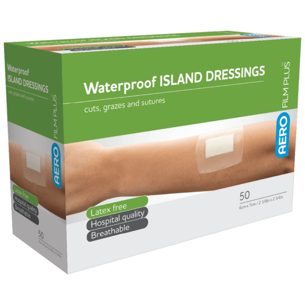 AEROFILM PLUS Waterproof Island Dressing 6 x 7cm Box/50 - Customers also search for: AsGUARD Clear + ISC001 AsGUARD Clear + Film Island Dressing,Sentry SAGISC001 AsGUARD Clear Plus Island Film Dressing,4 x 5cm,Sterile,ISC001,50 per Box,Sentry ISC001,13070017 Bodichek Waterproof Film Dressing,13070009 Bodichek Waterproof Film Island Dressing,13070014 Bodichek Waterproof Film Island Dressing,13070010 Bodichek Waterproof Film Island Dressing,13070016 Bodichek Waterproof Film Island Dressing