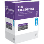 AEROSHIELD Disposable Face Shield in Sachet Box/10