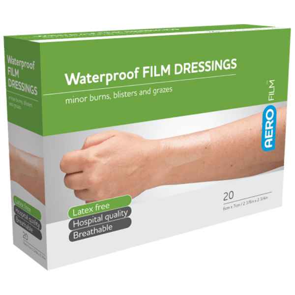 AEROFILM Waterproof Film Dressing 6 x 7cm Box/20 - Customers also search for: AsGUARD Clear ISB002 AsGUARD Clear Film Dressing,baremedical 1990270 Dressing Adh Film W/O Pad 6 X 7Cm Openview,Leukoplast 7238108 Leukomed  T,Sentry SAGISB002 AsGUARD Clear Film Dressing,6 x 7cm,Sterile,ISB002,50 per Box,Smith & Nephew 4628 Opsite Flexigrid 6x7cm x100 4628,13070017 Bodichek Waterproof Film Dressing,13070019 Bodichek Waterproof Film Dressing,13070021 Bodichek Waterproof Film Dressing