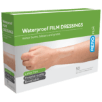 AEROFILM Waterproof Film Dressing 6 x 7cm Box/50