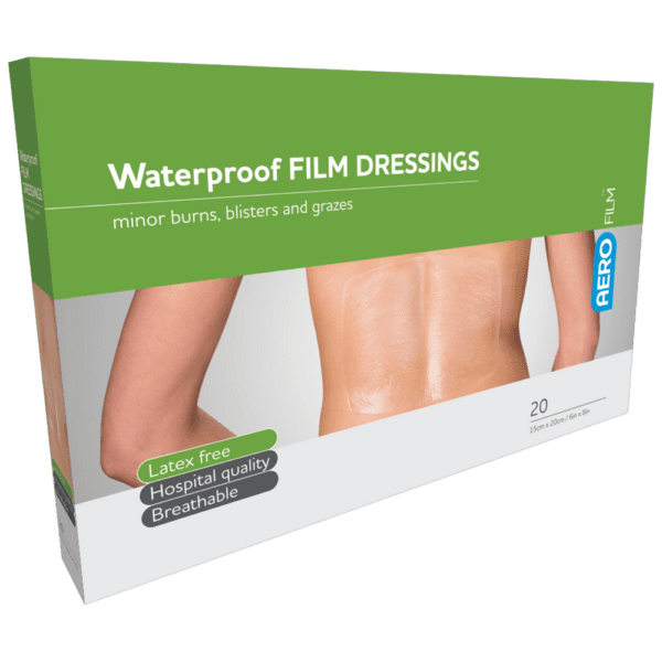 AEROFILM Waterproof Film Dressing 15 x 20cm Box/20 - Customers also search for: AsGUARD Clear ISB002 AsGUARD Clear Film Dressing,baremedical 1990270 Dressing Adh Film W/O Pad 6 X 7Cm Openview,Leukoplast 7238108 Leukomed  T,Sentry SAGISB002 AsGUARD Clear Film Dressing,6 x 7cm,Sterile,ISB002,50 per Box,Smith & Nephew 4628 Opsite Flexigrid 6x7cm x100 4628,13070017 Bodichek Waterproof Film Dressing,13070019 Bodichek Waterproof Film Dressing,13070021 Bodichek Waterproof Film Dressing