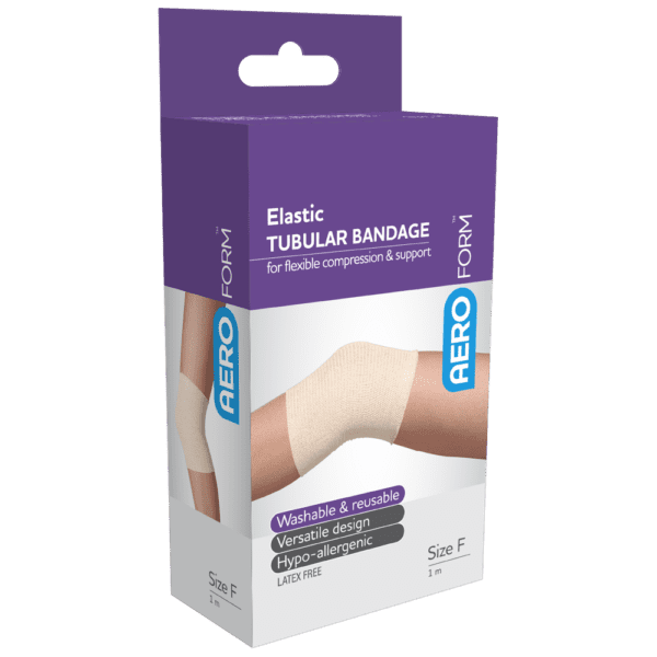 AEROFORM Size F Large Legs Elastic Tubular Bandage 10cm x 1M