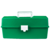 AEROCASE Green Plastic Tacklebox with 1 Tray 16 x 33 x 19cm - Customers also search for: B1 B1,Conforming Bandage,5cm,3pk,F1 F.A.KIT: CASE PLASTIC FISCHER 1 TRAY GREEN