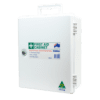 AEROCASE Small White Plastic Cabinet with Key Latch 26 x 32 x 14cm - Customers also search for: 6P F.A.KIT: CASE PLASTIC FISCHER WALL MOUNT LARGE (Key Lock)