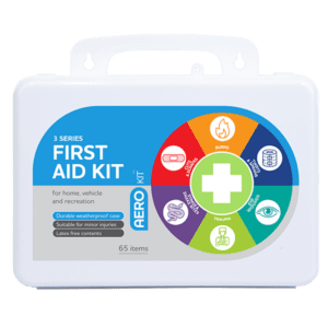 AEROKIT 3 Series Plastic Waterproof First Aid Kit 25 x 8 x 17cm