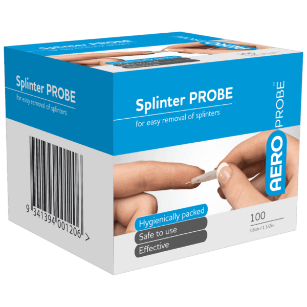 AEROPROBE Splinter Probes 3.7cm Box/100 - Customers also search for: Sentry SPR001 Disposable Splinter Probe (100pk),SURVIVAL PROBES Splinter Probes (Pack of 5),Trafalgar 38080 SPLINTER PROBE DISPOSABLE BOX 100,Uneedit SPR001,E9 E9,Disposable Splinter Probes,10pk,A19544 Disposable Splinter Probe,A504 Splinter Probe (Disposable),ASP100 Splinter Probes,309105 Splinter Probe Disposable 5 pack,PP270 Disposable Splinter Probes Box Of 100,11101174 Splinter Probe Disposable (5),11101175 Splinter Probes Disposable (100)