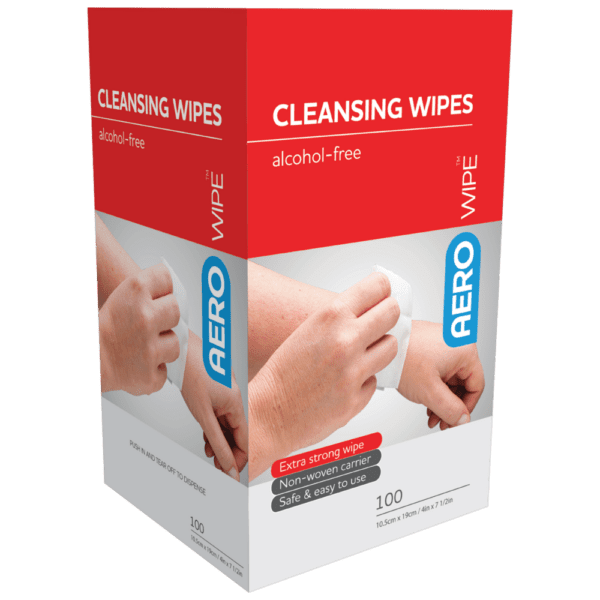 AEROWIPE Alcohol-Free Cleansing Wipes Box/100 - Customers also search for: SURVIVAL SKINWIPES Skin Cleaning Wipes,22020 Wound Wipe Cetrimide (Alcohol Free) (1),10101004 Cleansing Wipe Alcohol Free (1)