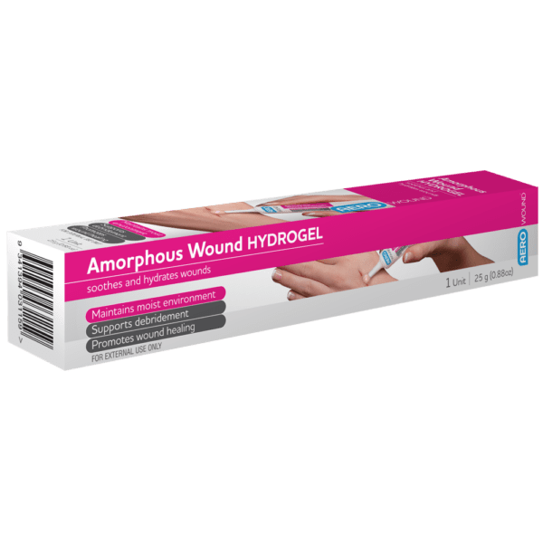 AEROWOUND Amorphous Wound Hydrogel Tube 25g - Customers also search for: Johnson & Johnson JJ10340L Solugel Wound Care Gel,50 Grams,Loose