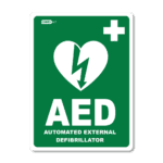 CARDIACT AED Sticker 22.5 x 30cm