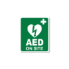 CARDIACT AED On Site Sticker 10 x 12cm