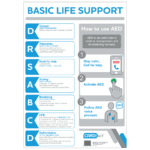 CARDIACT CPR Wall Chart 29.7 x 42cm (A3)