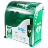 CARDIACT Green Outdoor Connected AED Cabinet 42 x 38 x 15cm