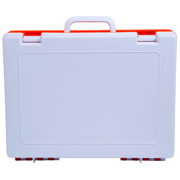 AEROCASE Medium/Large White and Orange Rugged Case 34.5 x 26.5 x 9.8cm (for AFAK5C)