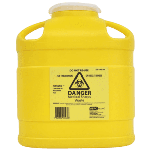 AEROHAZARD Sharps Disposal Container 5L Customers also search for: FSC050 Plastic Sharps Container,5L